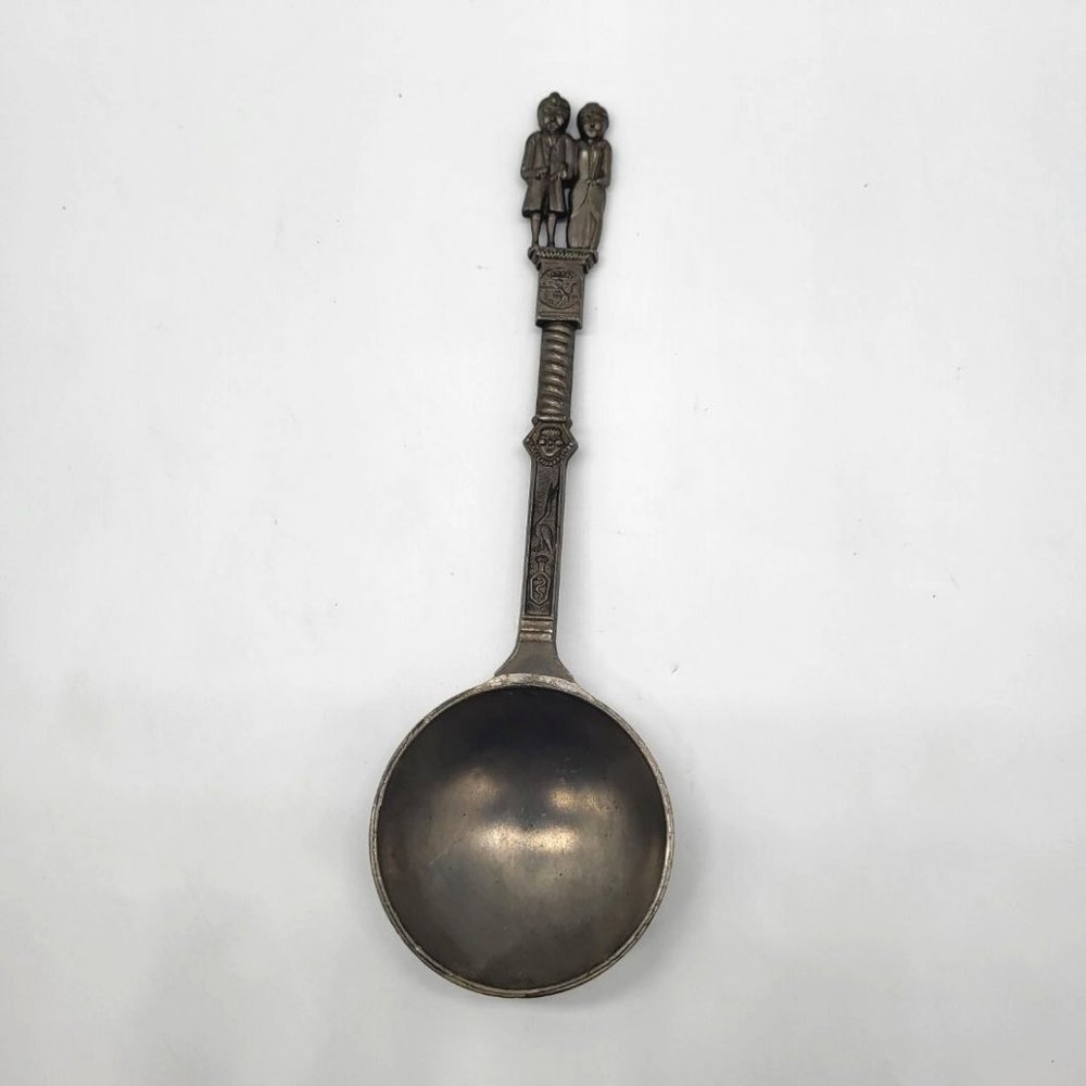 Vintage Rein Zinn pewter wedding spoon